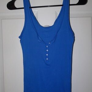 Brandy Melville Blue Tank Top